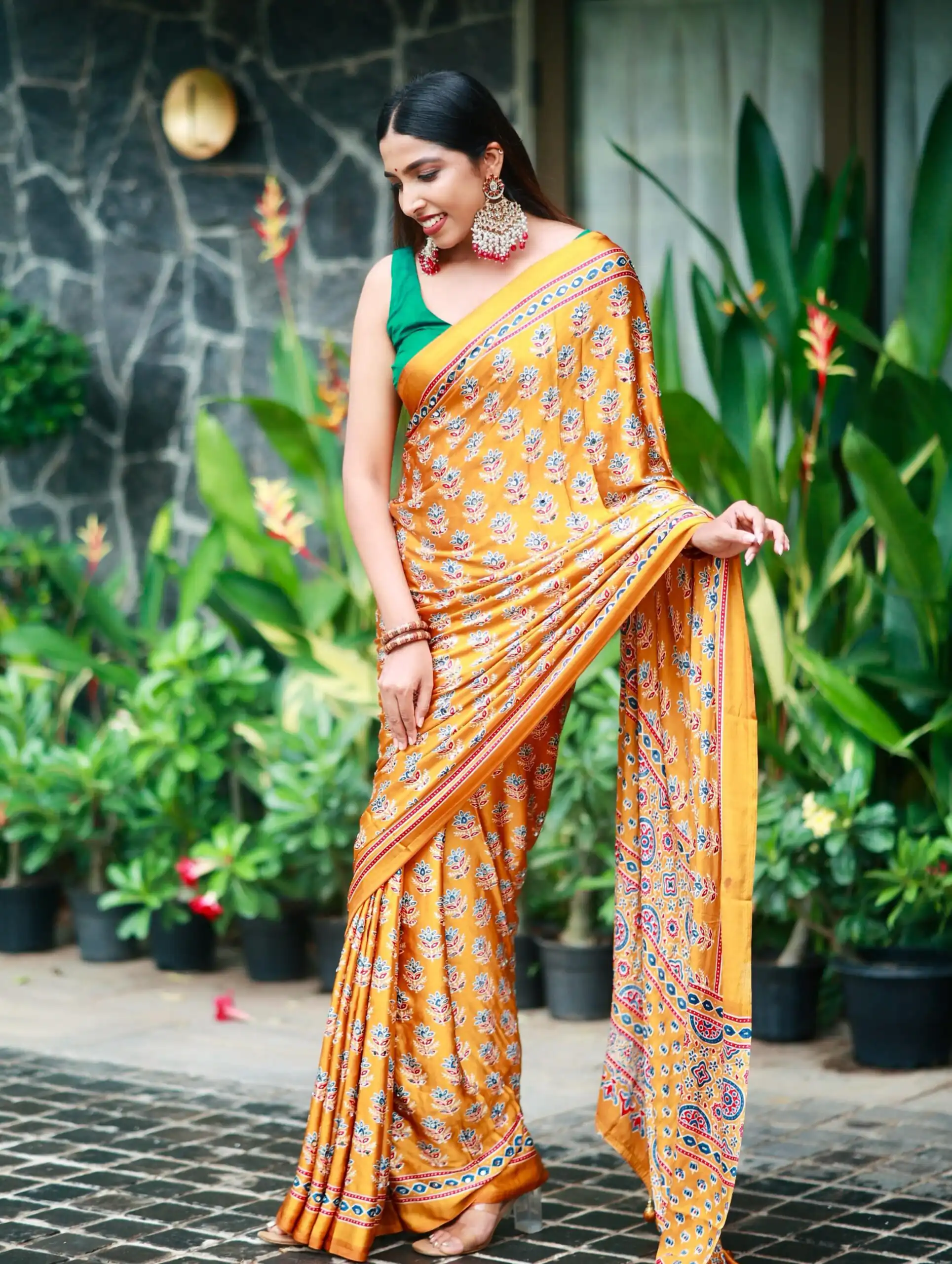 NC 5603 Yellow Color Satin Crap Saree with Mirror Work. Introductory Price ₹1799. Delivery Online 4-6 Working Days. Shop now. | Bollywood Sarees, Creative Sarees, Designer Sarees, Embroidered Sarees, Ethnic Saree, Modern Digital sarees, Party Wear Sarees, Sarees
