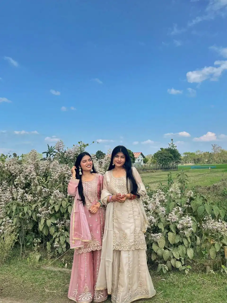 ZB 5066 Peach Zimmy Cho Salwar Suit Perfect for Wedding, Party, Baisakhi, Ganesh Chaturthi, Family – . Special Price ₹2149. Delivery 4-6 Working Days | Jump Suits, Straight Suits, Casual Suits, Creative suits, Designer Suits, Palazzo Suits, Party Wear Suits, Patiala Suits, Salwar suit