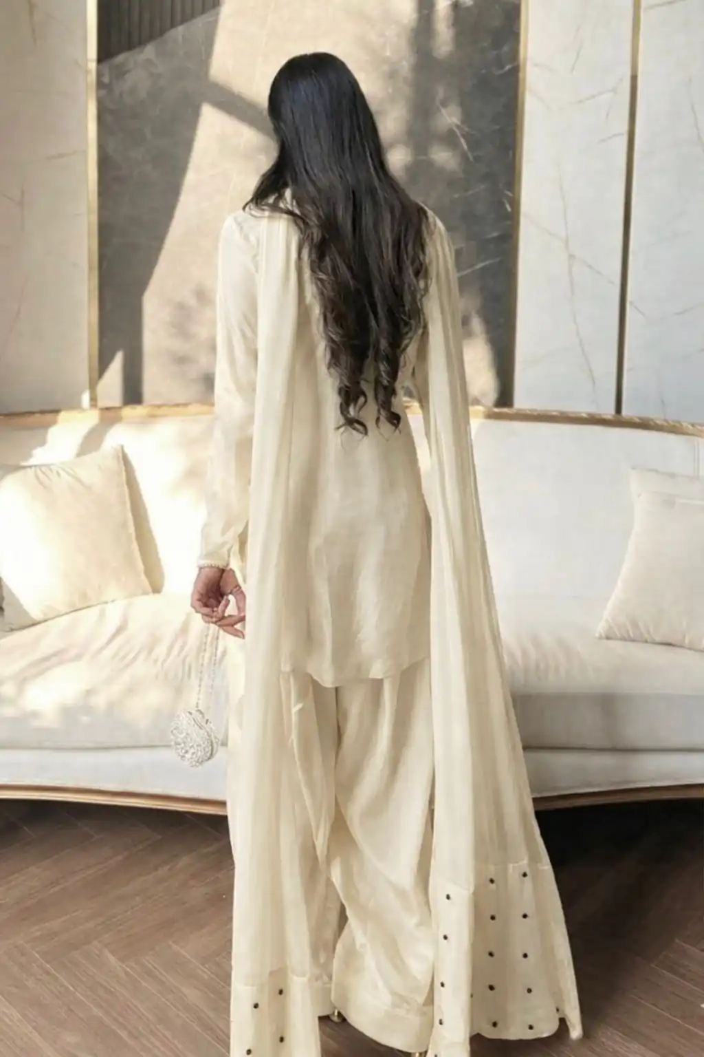 NF 1270 Off White Natural Crep Salwar Suit Brown with Embroidery Work. Exclusive Offer ₹1899. Delivery 4-6 Working Days. Shop now. | Jump Suits, Straight Suits, Casual Suits, Creative suits, Designer Suits, Palazzo Suits, Party Wear Suits, Patiala Suits, Salwar suit