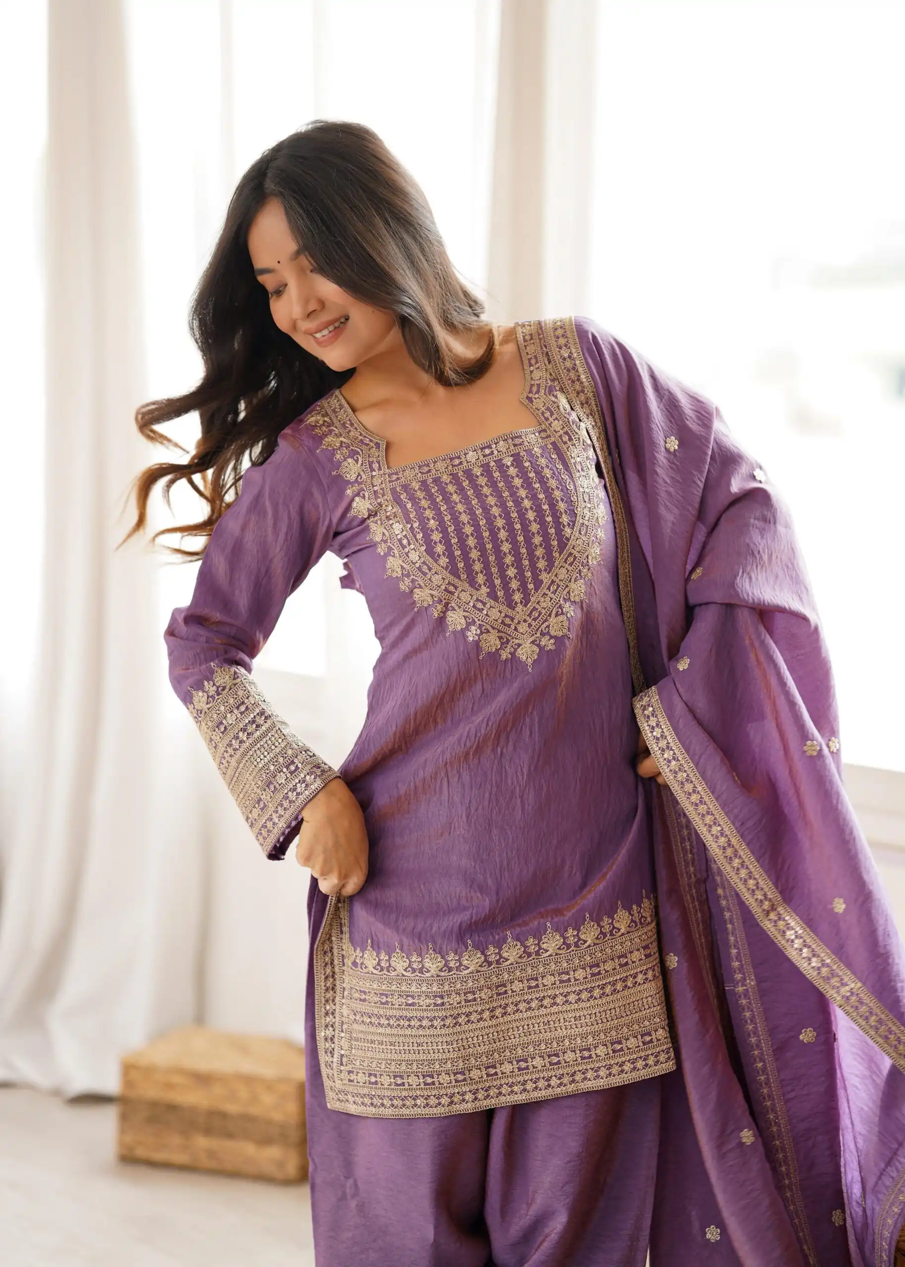 KB 303 Onion Vichitra Silk Salwar Suit with Embroidery Work. Wedding, Party, Festive, Events, Grab it for ₹2049. Delivery 4-6 Working Days. Shop now. | Jump Suits, Straight Suits, Casual Suits, Creative suits, Designer Suits, Palazzo Suits, Party Wear Suits, Patiala Suits, Salwar suit