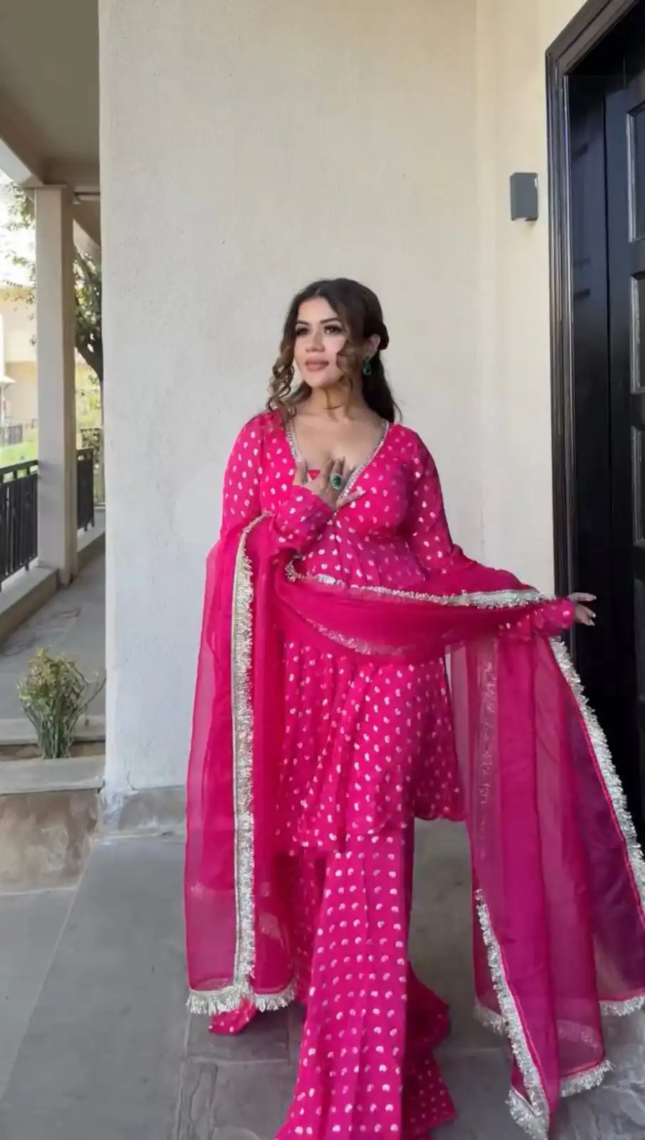 ZSR 3173 Pink Chanderi Jacquard Butti Salwar Suit with Mirror Work & Lace Work. Festive Deal ₹2049. Delivery 4-6 Working Days. Shop now. | Jump Suits, Straight Suits, Casual Suits, Creative suits, Designer Suits, Palazzo Suits, Party Wear Suits, Patiala Suits, Salwar suit
