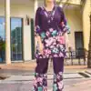 DIVA 128 Purple Color Cotton Kurti with Printed Designer Work. Exclusive Offer ₹1749. Delivery 4-6 Working Days. Online Shop now. | Bollywood Kurti, Creative Kurtis, Designer Kurti, Kurti, Party Wear Kurti, Selfie Kurti