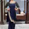 ZB 5056 Navy Blue in Natural Crepe Embroidery Work Salwar Suit . Wedding, Party, Festive, Events, Get it for ₹2199. Delivery 4-6 Working Days. Shop now. | Jump Suits, Straight Suits, Casual Suits, Creative suits, Designer Suits, Palazzo Suits, Party Wear Suits, Patiala Suits, Salwar suit