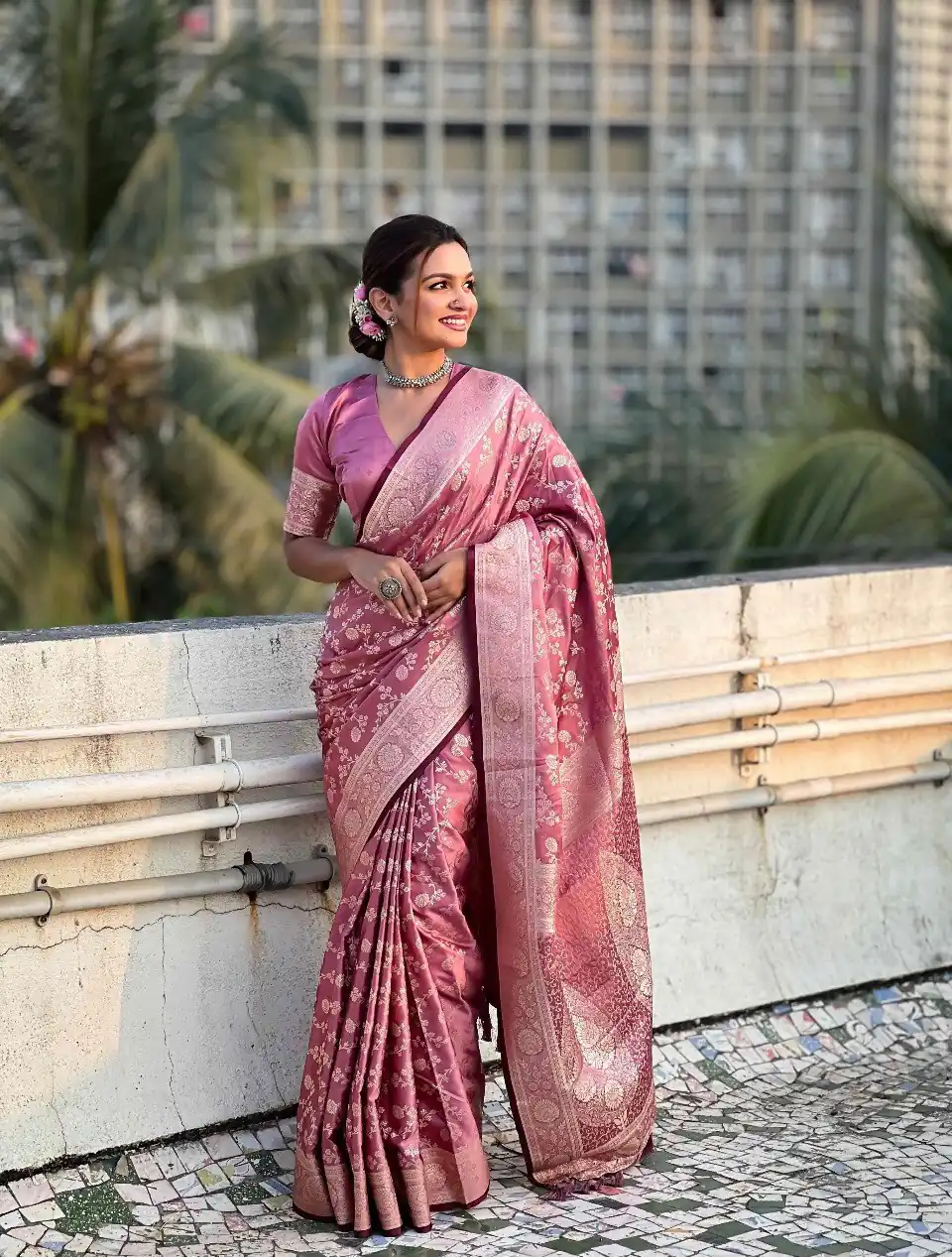 KPR 290 Peach in Soft Lichi Silk Jacquard Work Designer Work Saree . Exclusive Offer ₹1349. Delivery 4-6 Working Days. Shop now. | Bollywood Sarees, Creative Sarees, Designer Sarees, Embroidered Sarees, Ethnic Saree, Modern Digital sarees, Party Wear Sarees, Sarees