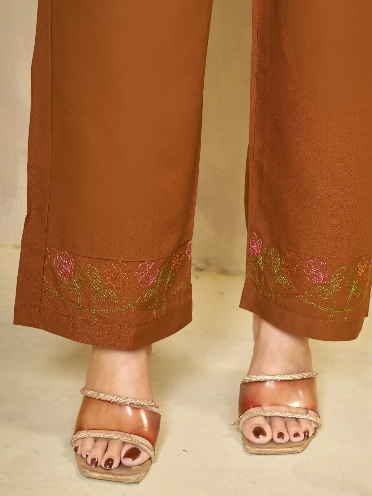 DIVA 158 Rust Viscose Rayon Kurti with Embroidery Work & Mirror Work. Wedding, Party, Festive Grab it for ₹1749. Delivery 4-6 Working Days. Shop now. | Bollywood Kurti, Creative Kurtis, Designer Kurti, Kurti, Party Wear Kurti, Selfie Kurti