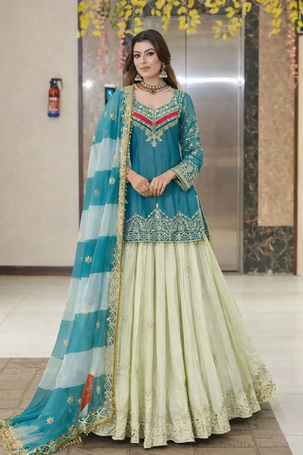 ZC 8008 Blue in Fandy Silk Sequins Work & Embroidery Work Lehenga Choli . Introductory Price ₹2499. Delivery 4-6 Working Days. Shop now. | Bollywood Lehenga, Creative Lehenga, Designer Lehenga, Embroidered Lehenga, Lehenga, Party Wear Lehenga