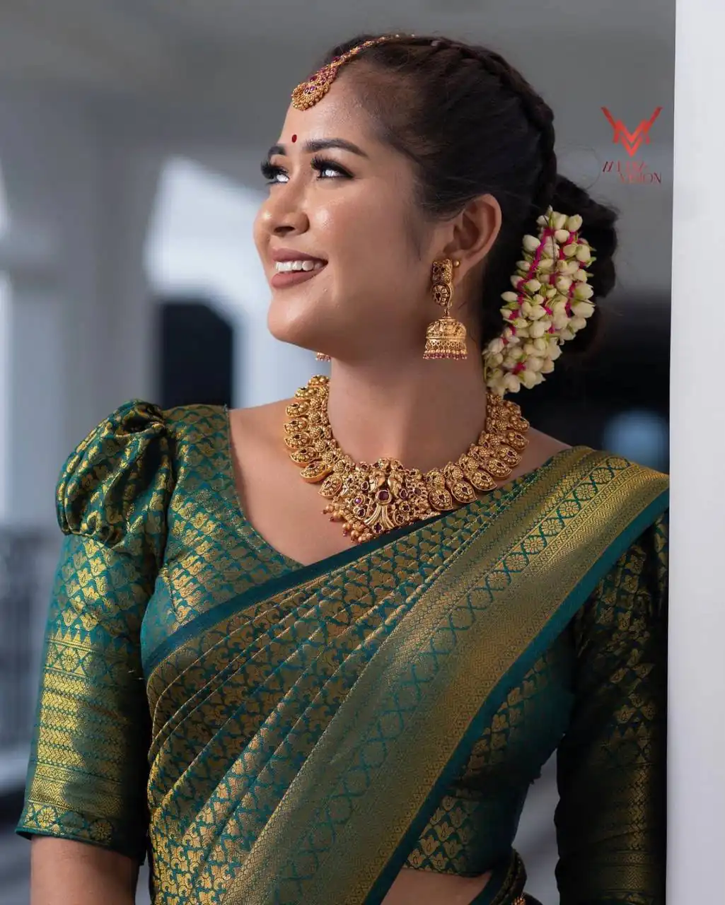 KPR 153 Green Color Soft Lichi Silk Saree with Jacquard Work. Best Price ₹1349. Delivery 4-6 Working Days. Online Shop now. | Bollywood Sarees, Creative Sarees, Designer Sarees, Embroidered Sarees, Ethnic Saree, Modern Digital sarees, Party Wear Sarees, Sarees