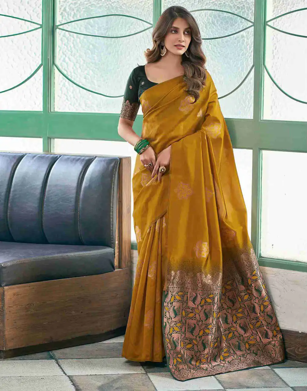 KPR 217 Mastered Soft Lichi Silk Jacquard Work Saree with Designer Work Wedding, Party, Festive, Events, Deal ₹1299. Delivery 4-6 Working Days. Shop now. | Bollywood Sarees, Creative Sarees, Designer Sarees, Embroidered Sarees, Ethnic Saree, Modern Digital sarees, Party Wear Sarees, Sarees