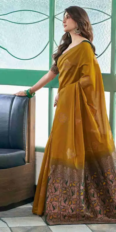 KPR 217 Mastered Soft Lichi Silk Jacquard Work Saree with Designer Work Wedding, Party, Festive, Events, Deal ₹1299. Delivery 4-6 Working Days. Shop now. | Bollywood Sarees, Creative Sarees, Designer Sarees, Embroidered Sarees, Ethnic Saree, Modern Digital sarees, Party Wear Sarees, Sarees