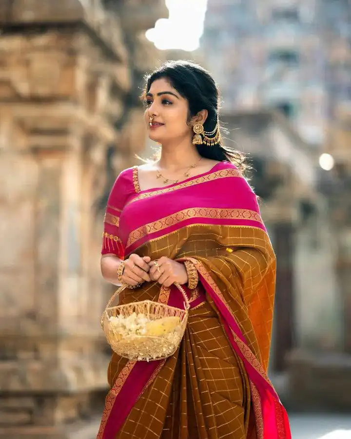KPR 287 Mustered Color Yellow Soft Lichi Silk Saree with Jacquard Work. Best Price ₹1449. Delivery 4-6 Working Days. Shop now. | Bollywood Sarees, Creative Sarees, Designer Sarees, Embroidered Sarees, Ethnic Saree, Modern Digital sarees, Party Wear Sarees, Sarees