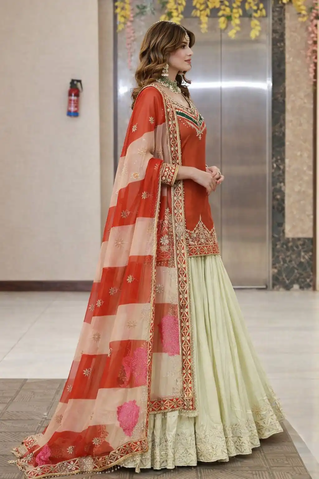 ZC 8008 Orange in Fandy Silk Sequins Work & Embroidery Work Lehenga Choli . Introductory Price ₹2499. Delivery 4-6 Working Days. Shop now. | Bollywood Lehenga, Creative Lehenga, Designer Lehenga, Embroidered Lehenga, Lehenga, Party Wear Lehenga
