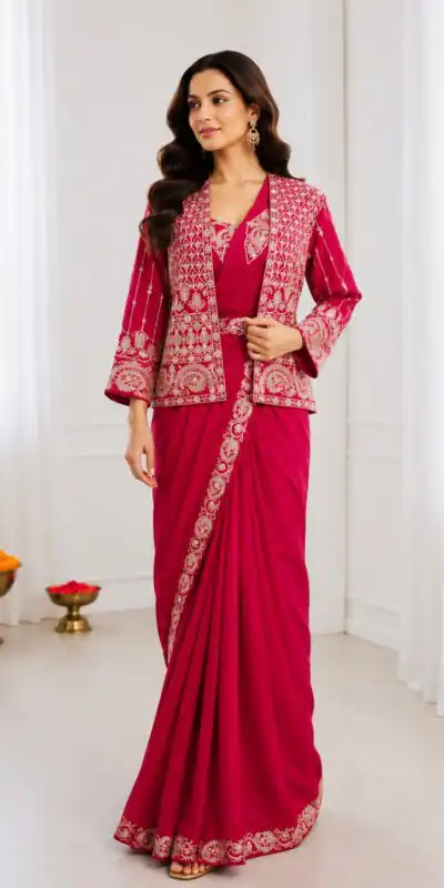 BB 64 Blue Pink Silk Saree with Embroidery Work & Sequins Work. Affordable Price ₹2499. Delivery 4-6 Working Days. Shop now. | Bollywood Sarees, Creative Sarees, Designer Sarees, Embroidered Sarees, Ethnic Saree, Modern Digital sarees, Party Wear Sarees, Sarees