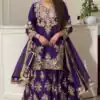 RTC 6041 Purple Chinon Silk Salwar Suit Perfect for Wedding, Party, Ganesh Chaturthi, Baby Shower, Makar Sankranti – . Affordable Price ₹2649. De | Jump Suits, Straight Suits, Casual Suits, Creative suits, Designer Suits, Palazzo Suits, Party Wear Suits, Patiala Suits, Salwar suit