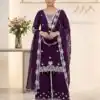 LG 2119 Wine in Georgette Work Embroidery Work & Sequins Work Salwar Suit . Grab it for ₹1999. Delivery 4-6 Working Days. Shop now. | Jump Suits, Straight Suits, Casual Suits, Creative suits, Designer Suits, Palazzo Suits, Party Wear Suits, Patiala Suits, Salwar suit