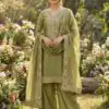 JF 040 Mehandi Fendy Silk Salwar Suitwith Embroidery Work & Lace Work. Now at just ₹2049. Delivery 4-6 Working Days. Shop now. | Jump Suits, Straight Suits, Casual Suits, Creative suits, Designer Suits, Palazzo Suits, Party Wear Suits, Patiala Suits, Salwar suit