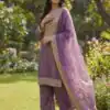JF 040 Purple Fendy Silk Salwar Suitwith Embroidery Work & Lace Work. Now at just ₹2049. Delivery 4-6 Working Days. Shop now. | Jump Suits, Straight Suits, Casual Suits, Creative suits, Designer Suits, Palazzo Suits, Party Wear Suits, Patiala Suits, Salwar suit