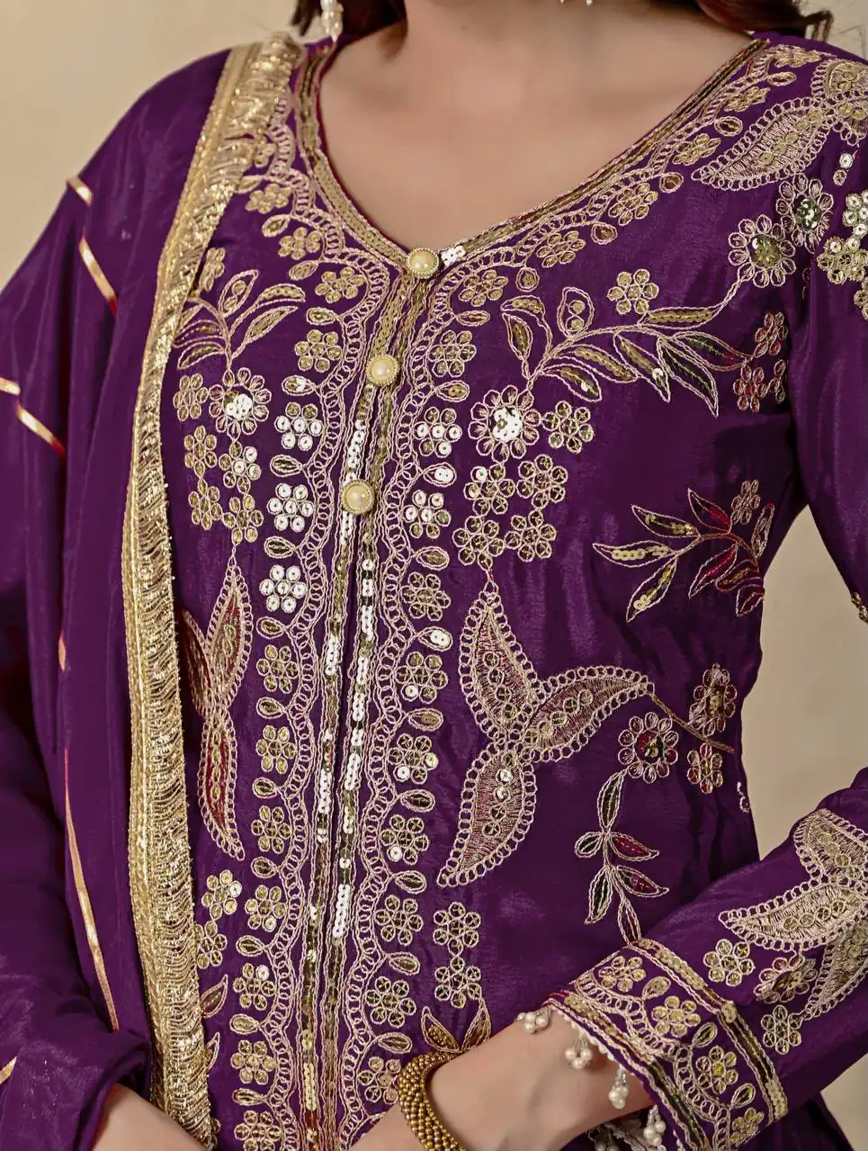 MD 3055 Wine Color Chinon Silk Salwar Suit with Embroidery Work. Online Get it for ₹2149. Delivery 4-6 Working Days. Shop now. | Jump Suits, Straight Suits, Casual Suits, Creative suits, Designer Suits, Palazzo Suits, Party Wear Suits, Patiala Suits, Salwar suit