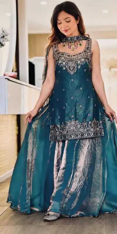MF 489 Blue in Pure Frendy Silk Zari Work & Embroidery Work Salwar Suit . Special Price ₹2099. Delivery 4-6 Working Days. Shop now. | Jump Suits, Straight Suits, Casual Suits, Creative suits, Designer Suits, Palazzo Suits, Party Wear Suits, Patiala Suits, Salwar suit