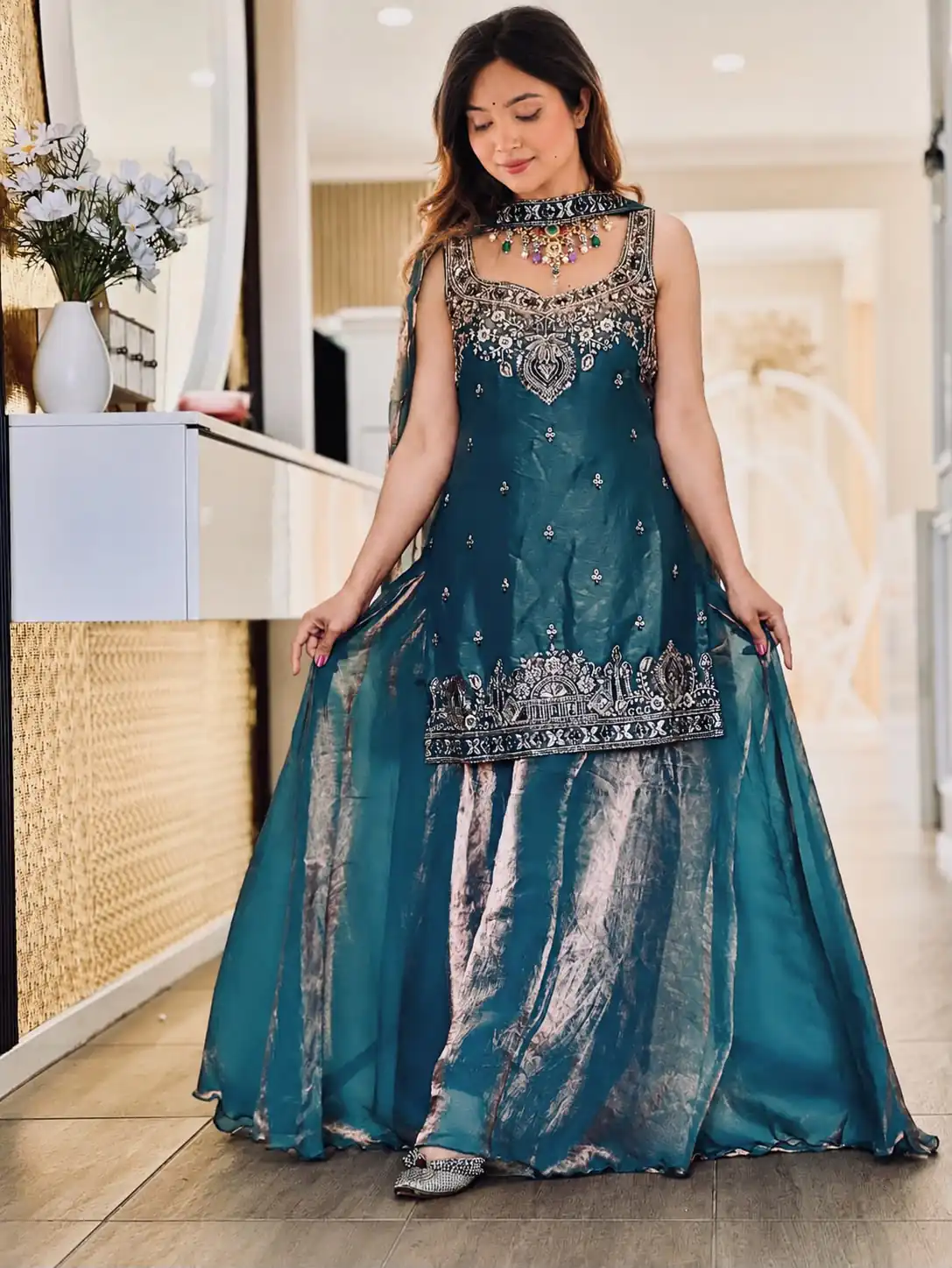 MF 489 Blue in Pure Frendy Silk Zari Work & Embroidery Work Salwar Suit . Special Price ₹2099. Delivery 4-6 Working Days. Shop now. | Jump Suits, Straight Suits, Casual Suits, Creative suits, Designer Suits, Palazzo Suits, Party Wear Suits, Patiala Suits, Salwar suit