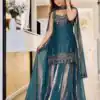 MF 489 Blue in Pure Frendy Silk Zari Work & Embroidery Work Salwar Suit . Special Price ₹2099. Delivery 4-6 Working Days. Shop now. | Jump Suits, Straight Suits, Casual Suits, Creative suits, Designer Suits, Palazzo Suits, Party Wear Suits, Patiala Suits, Salwar suit