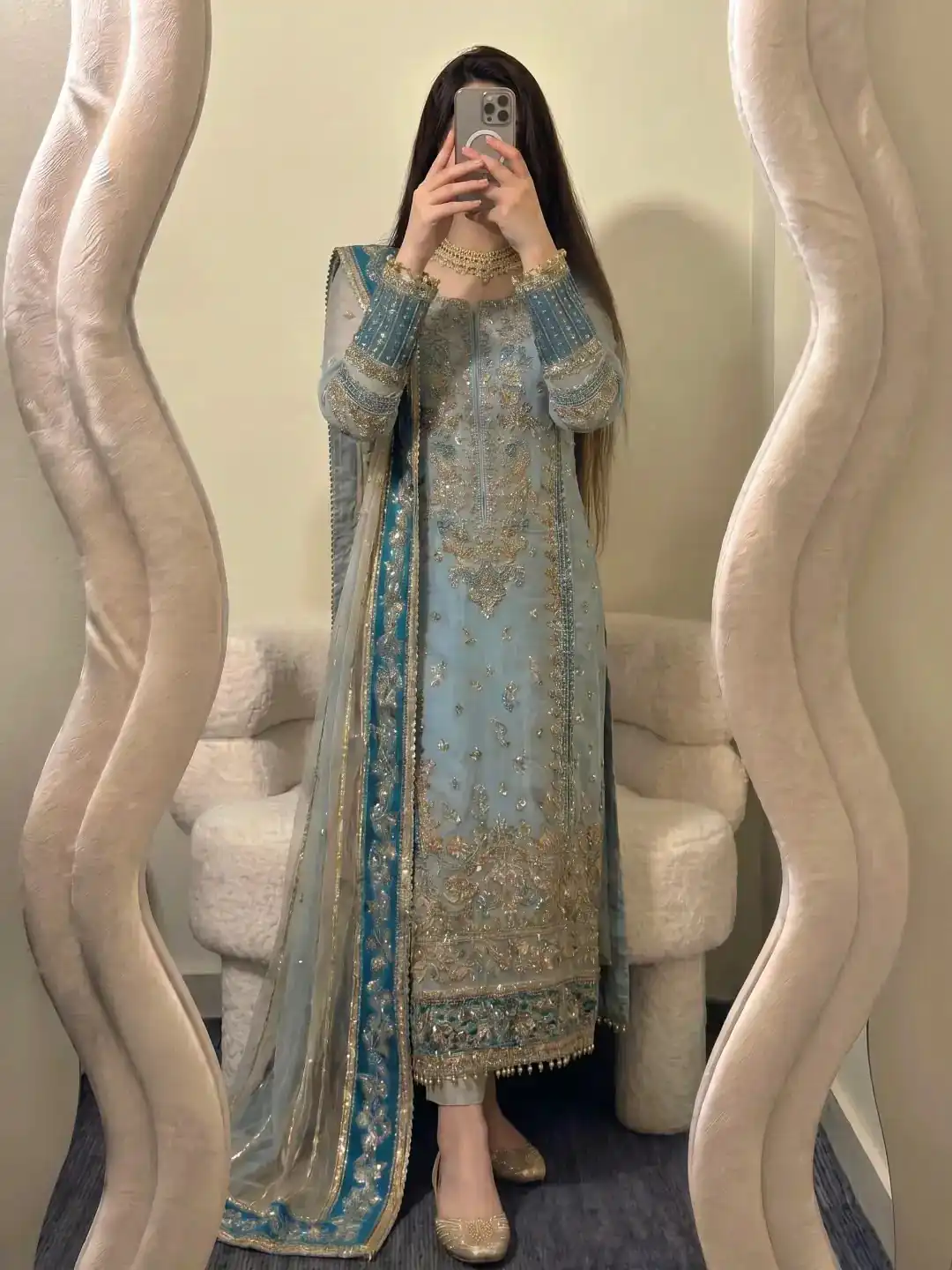 ZSR 3175 Blue Fox Georgette Salwar Suit with Embroidery Work & Sequins Work. Grab it for ₹2399. Delivery 4-6 Working Days. Shop now. | Jump Suits, Straight Suits, Casual Suits, Creative suits, Designer Suits, Palazzo Suits, Party Wear Suits, Patiala Suits, Salwar suit