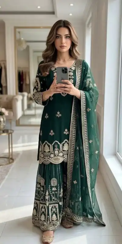 WW 1250 Cool Faux Georgette With 5 mm Sequence Work Salwar Suit Wedding, Party, Festive, Events Etc. Expected Delivery 4-6 Working Days @2399/- | Jump Suits, Straight Suits, Casual Suits, Creative suits, Designer Suits, Palazzo Suits, Party Wear Suits, Patiala Suits, Salwar suit