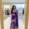 WW 1250 Purple Faux Georgette With 5 mm Sequence Work Salwar Suit Wedding, Party, Festive, Events Etc. Expected Delivery 4-6 Working Days @2399/- | Jump Suits, Straight Suits, Casual Suits, Creative suits, Designer Suits, Palazzo Suits, Party Wear Suits, Patiala Suits, Salwar suit