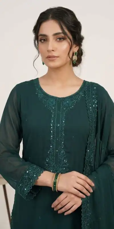 LG 2117 Teal Color Faux Georgette Salwar Suit with Designer Work. Affordable Price ₹2049. Delivery 4-6 Working Days. Shop now. | Jump Suits, Straight Suits, Casual Suits, Creative suits, Designer Suits, Palazzo Suits, Party Wear Suits, Patiala Suits, Salwar suit