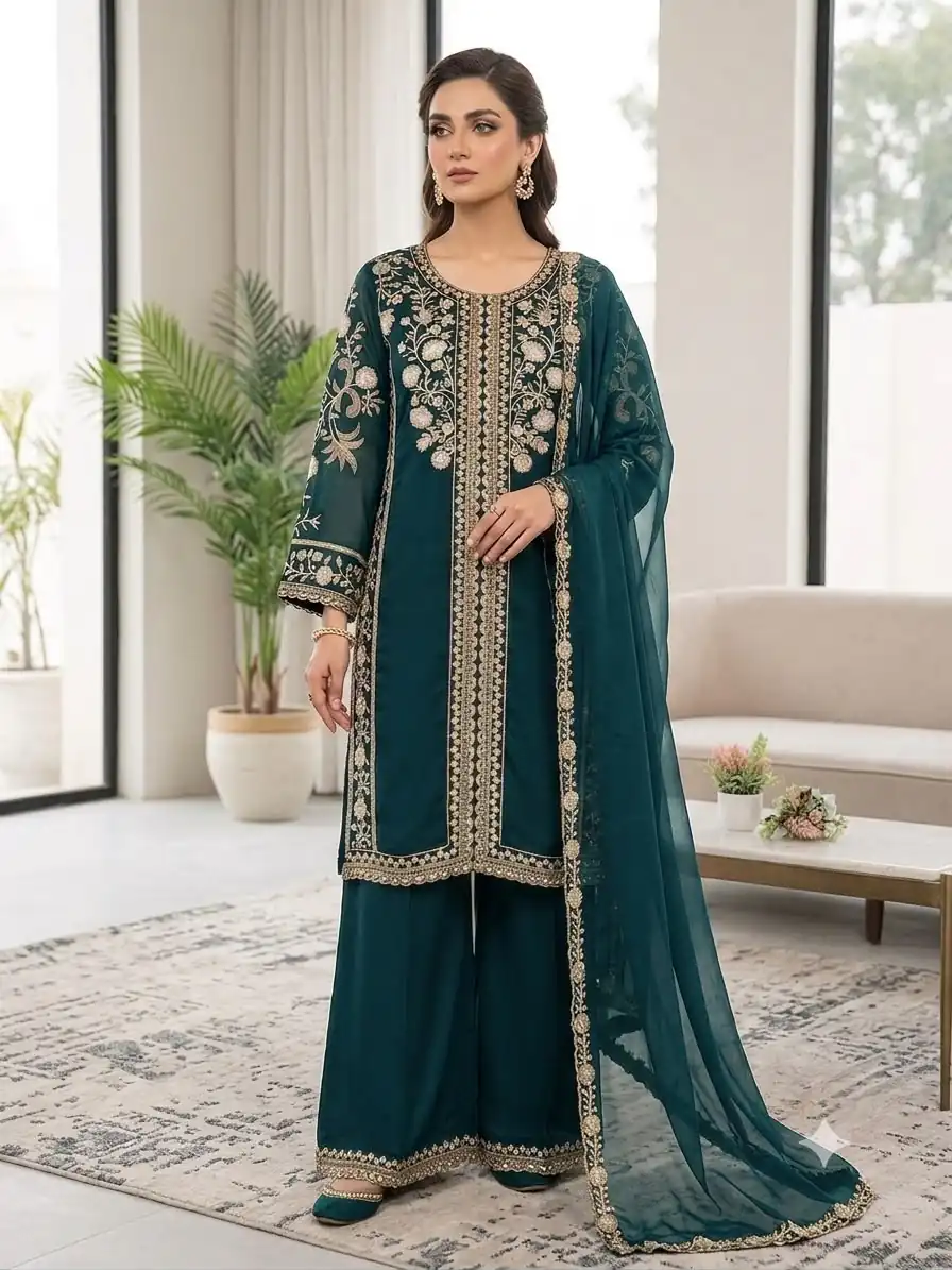 LG 2122 Teal | Roman Salwar Suit with Sequins Work & Embroidery Work. Special Price ₹2149. Delivery 4-6 Working Days. Shop now. | Jump Suits, Straight Suits, Casual Suits, Creative suits, Designer Suits, Palazzo Suits, Party Wear Suits, Patiala Suits, Salwar suit
