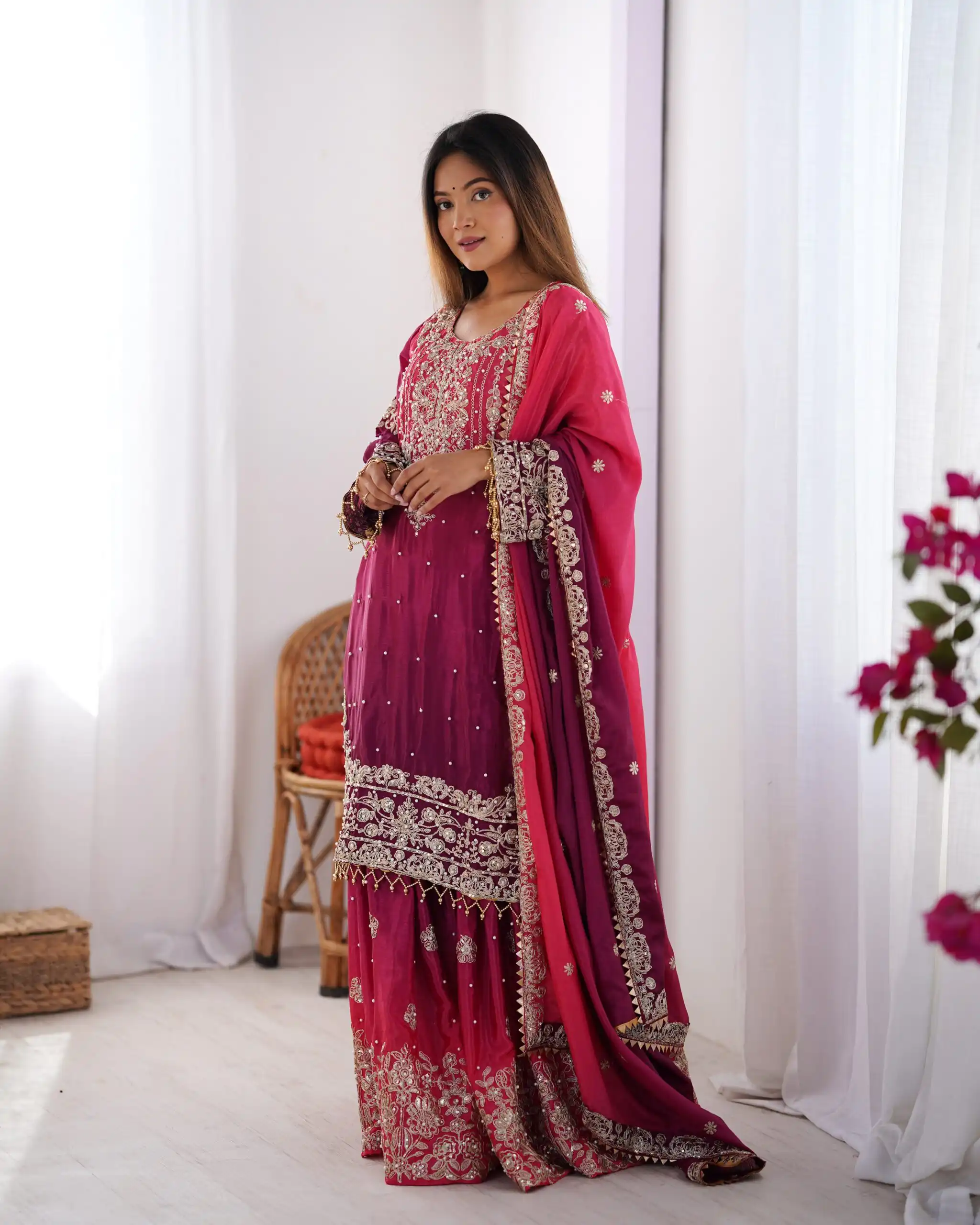 SP 01 Red Color Chinon Silk Designer Work Salwar Suit in Get it for ₹2499. Delivery 4-6 Working Days. Best Online Shop now. | Jump Suits, Straight Suits, Casual Suits, Creative suits, Designer Suits, Palazzo Suits, Party Wear Suits, Patiala Suits, Salwar suit