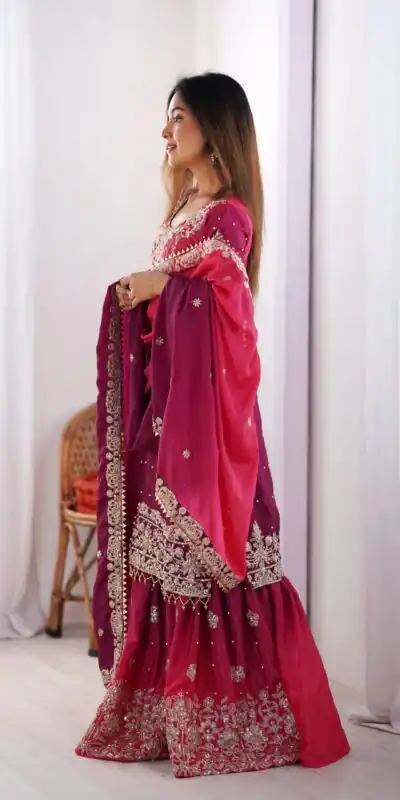 SP 01 Red Color Chinon Silk Designer Work Salwar Suit in Get it for ₹2499. Delivery 4-6 Working Days. Best Online Shop now. | Jump Suits, Straight Suits, Casual Suits, Creative suits, Designer Suits, Palazzo Suits, Party Wear Suits, Patiala Suits, Salwar suit