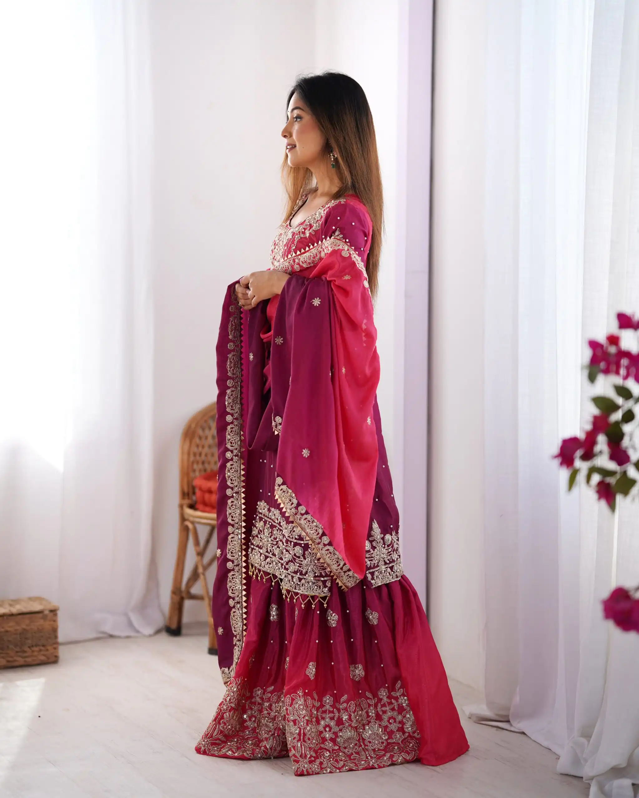 SP 01 Red Color Chinon Silk Designer Work Salwar Suit in Get it for ₹2499. Delivery 4-6 Working Days. Best Online Shop now. | Jump Suits, Straight Suits, Casual Suits, Creative suits, Designer Suits, Palazzo Suits, Party Wear Suits, Patiala Suits, Salwar suit