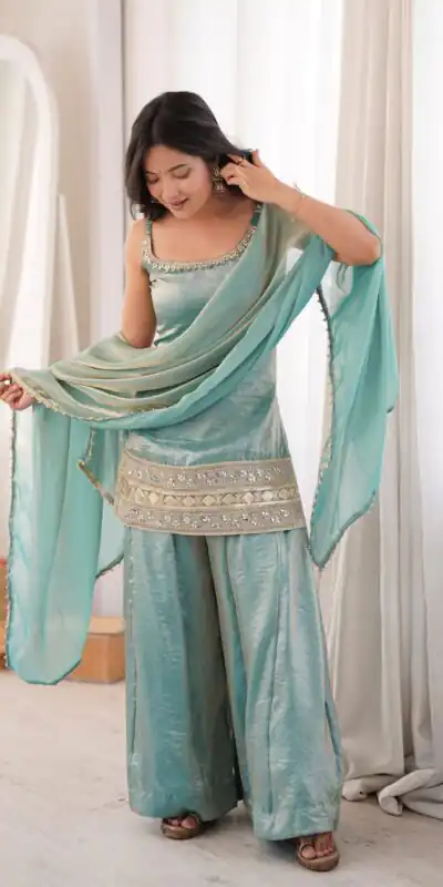 ZSR 3177 Sea Green in Doremon Crush Embroidery Work & Mirror Work Salwar Suit . Best Price ₹2099. Delivery 4-6 Working Days. Shop now. | Jump Suits, Straight Suits, Casual Suits, Creative suits, Designer Suits, Palazzo Suits, Party Wear Suits, Patiala Suits, Salwar suit