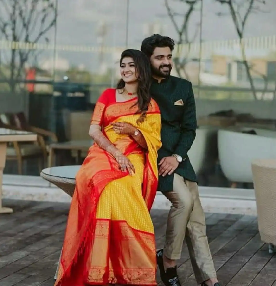KP 2092 Yellow Color Yellow Soft Lichi Silk Saree with Jacquard Work. Best Price ₹1449. Delivery 4-6 Working Days. Shop now. | Bollywood Sarees, Creative Sarees, Designer Sarees, Embroidered Sarees, Ethnic Saree, Modern Digital sarees, Party Wear Sarees, Sarees
