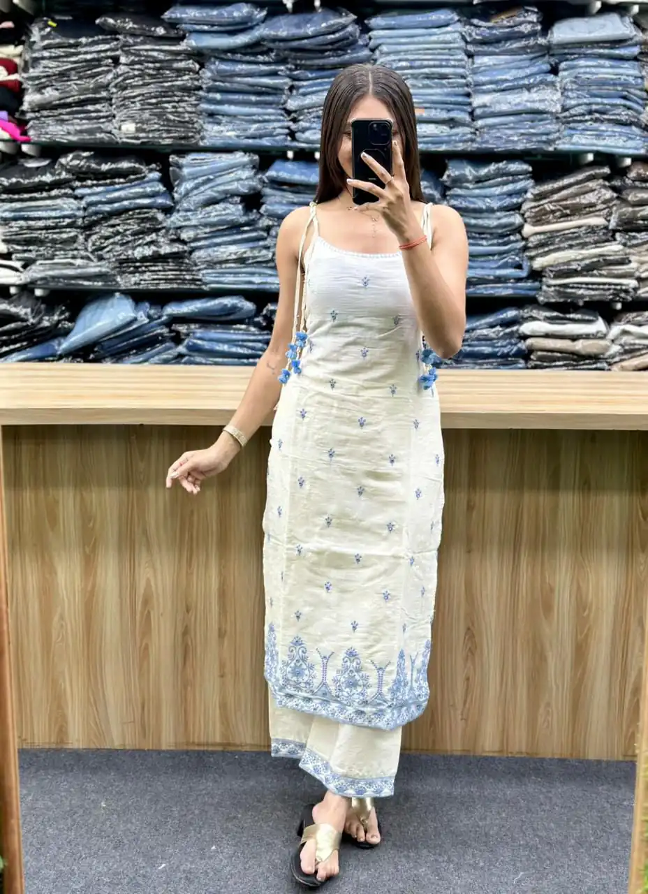 MF 476 Blue Embroidery Sequins Work Salwar Suit in Pink Maska Cotton Silk. Wedding, Party, Festive, Price 2049 - Delivery 4-6 Working Days. Shop now. | Jump Suits, Straight Suits, Casual Suits, Creative suits, Designer Suits, Palazzo Suits, Party Wear Suits, Patiala Suits, Salwar suit
