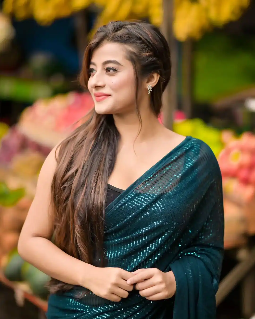 BT 176 Teal Color Georgette Saree l with Sequins Work. Wedding Festive Deal ₹1599. Delivery 4-6 Working Days. Online Shop now. | Bollywood Sarees, Creative Sarees, Designer Sarees, Embroidered Sarees, Ethnic Saree, Modern Digital sarees, Party Wear Sarees, Sarees