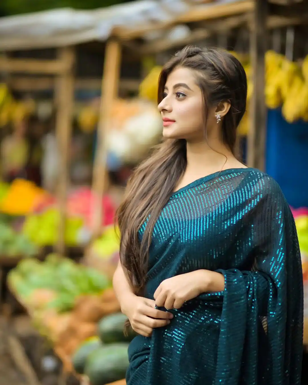 BT 176 Teal Color Georgette Saree l with Sequins Work. Wedding Festive Deal ₹1599. Delivery 4-6 Working Days. Online Shop now. | Bollywood Sarees, Creative Sarees, Designer Sarees, Embroidered Sarees, Ethnic Saree, Modern Digital sarees, Party Wear Sarees, Sarees
