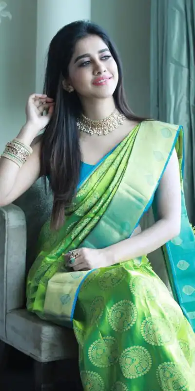 KP 4069 Green Soft Lichi Silk Cloth Saree Perfect for Wedding, Party, Family Gatherings, Sangeet, Festive Deal ₹1449. Delivery 4-6 Working Days | Bollywood Sarees, Creative Sarees, Designer Sarees, Embroidered Sarees, Ethnic Saree, Modern Digital sarees, Party Wear Sarees, Sarees