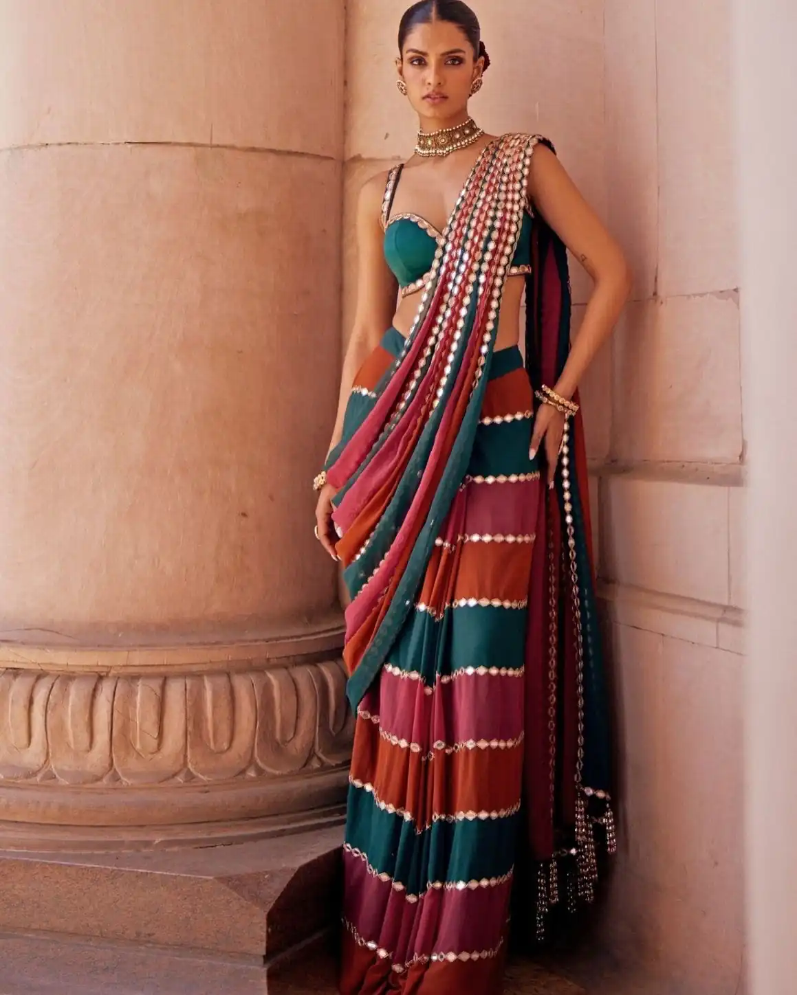 DF 3460 Multi Faux Georgette Saree Perfect for Wedding, Party, Cultural Events, Traditional Day, Pooja – . Grab it for ₹2099. Delivery 4-6 Working Day | Bollywood Sarees, Creative Sarees, Designer Sarees, Embroidered Sarees, Ethnic Saree, Modern Digital sarees, Party Wear Sarees, Sarees