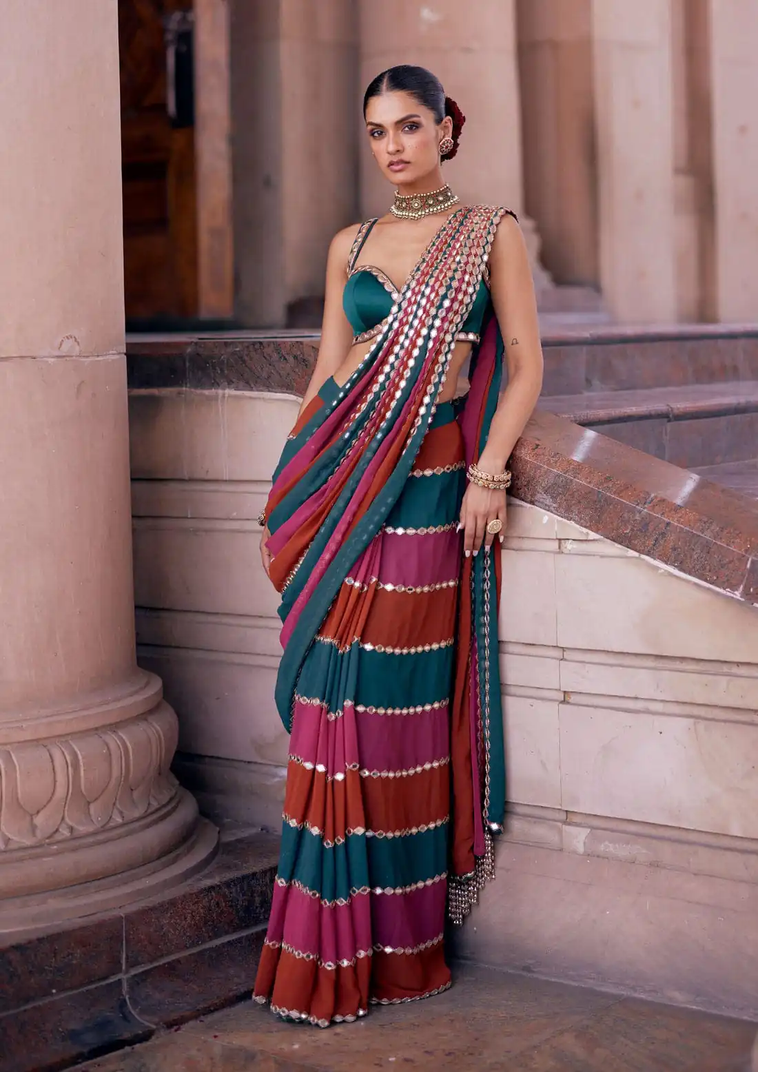 DF 3460 Multi Faux Georgette Saree Perfect for Wedding, Party, Cultural Events, Traditional Day, Pooja – . Grab it for ₹2099. Delivery 4-6 Working Day | Bollywood Sarees, Creative Sarees, Designer Sarees, Embroidered Sarees, Ethnic Saree, Modern Digital sarees, Party Wear Sarees, Sarees