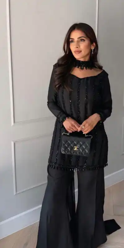 ST 1187 Black Rangoli Silk Perfect for Wedding, Party, Holi, Pooja, Anniversary – Salwar Suit. Get it for ₹2149. Delivery 4-6 Working Days. Shop now. | Jump Suits, Straight Suits, Casual Suits, Creative suits, Designer Suits, Palazzo Suits, Party Wear Suits, Patiala Suits, Salwar suit