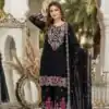 MT 1078 Black Roman Silk Salwar Suit Perfect for Wedding, Party, Ethnic Day, Anniversary, Diwali – . Now at just ₹2399. Delivery 4-6 Working Days. | Jump Suits, Straight Suits, Casual Suits, Creative suits, Designer Suits, Palazzo Suits, Party Wear Suits, Patiala Suits, Salwar suit
