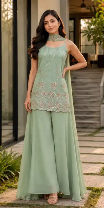PST 1200 Pista Faux Georgette Salwar Suit erfect for Wedding, Party, Mehendi, Pongal, Reception – . Available at ₹1899 only. Delivery 4-6 Working Days | Jump Suits, Straight Suits, Casual Suits, Creative suits, Designer Suits, Palazzo Suits, Party Wear Suits, Patiala Suits, Salwar suit