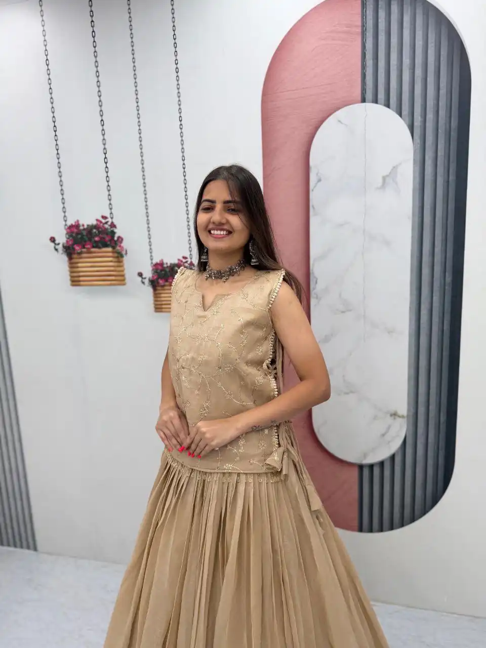 PC 569 Cream Color Crunchy Silk With Sequins Work Lehenga Choli . Special Price ₹2449. Delivery 4-6 Working Days. Shop now. | Bollywood Lehenga, Creative Lehenga, Designer Lehenga, Embroidered Lehenga, Lehenga, Party Wear Lehenga