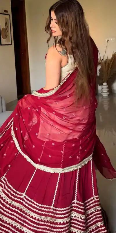 SRK 5344 Maroon Pretty Pista Fendy Silk Real Mirror Work Lehenga Choli Lehenga Choli Wedding, Party 2449/- Price ,Delivery 4-6 Working Days. Shop now | Bollywood Lehenga, Creative Lehenga, Designer Lehenga, Embroidered Lehenga, Lehenga, Party Wear Lehenga