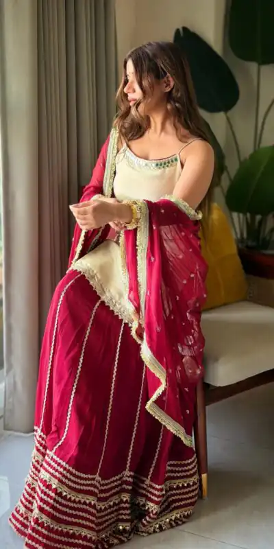 SRK 5344 Maroon Pretty Pista Fendy Silk Real Mirror Work Lehenga Choli Lehenga Choli Wedding, Party 2449/- Price ,Delivery 4-6 Working Days. Shop now | Bollywood Lehenga, Creative Lehenga, Designer Lehenga, Embroidered Lehenga, Lehenga, Party Wear Lehenga