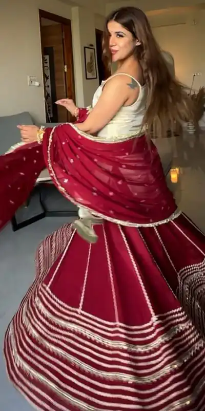 SRK 5344 Maroon Pretty Pista Fendy Silk Real Mirror Work Lehenga Choli Lehenga Choli Wedding, Party 2449/- Price ,Delivery 4-6 Working Days. Shop now | Bollywood Lehenga, Creative Lehenga, Designer Lehenga, Embroidered Lehenga, Lehenga, Party Wear Lehenga