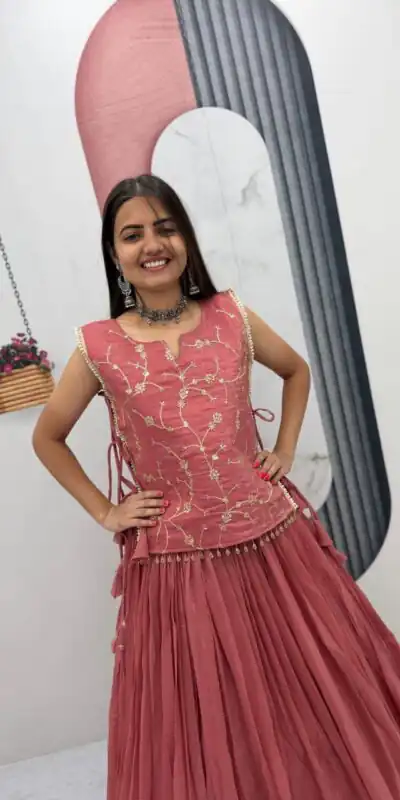 PC 569 Peach Color Crunchy Silk With Sequins Work Lehenga Choli . Special Price ₹2449. Delivery 4-6 Working Days. Shop now. | Bollywood Lehenga, Creative Lehenga, Designer Lehenga, Embroidered Lehenga, Lehenga, Party Wear Lehenga