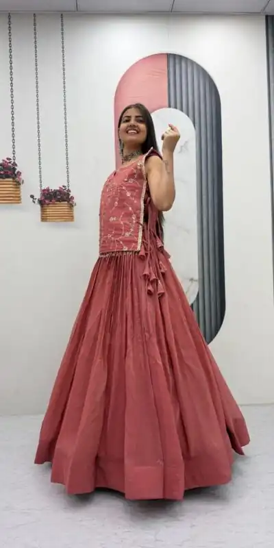 PC 569 Peach Color Crunchy Silk With Sequins Work Lehenga Choli . Special Price ₹2449. Delivery 4-6 Working Days. Shop now. | Bollywood Lehenga, Creative Lehenga, Designer Lehenga, Embroidered Lehenga, Lehenga, Party Wear Lehenga