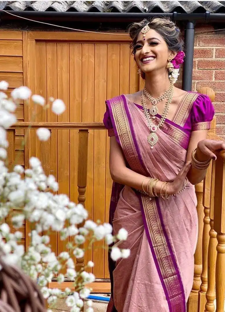 KP 6092 Pink Soft Lichi Silk Cloth Saree Perfect for Wedding, Party, Family Gatherings, Sangeet, Festive Deal ₹1449. Delivery 4-6 Working Days | Bollywood Sarees, Creative Sarees, Designer Sarees, Embroidered Sarees, Ethnic Saree, Modern Digital sarees, Party Wear Sarees, Sarees